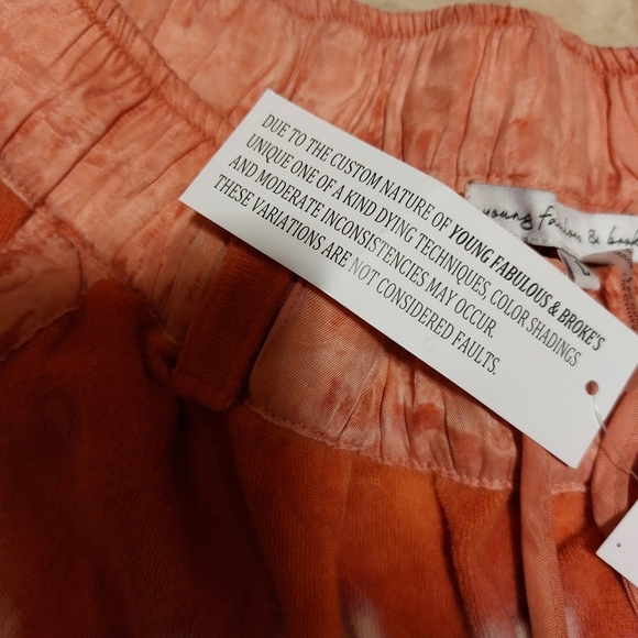 Yfb tie dye shorts bnwt size L - Picture 3 of 6